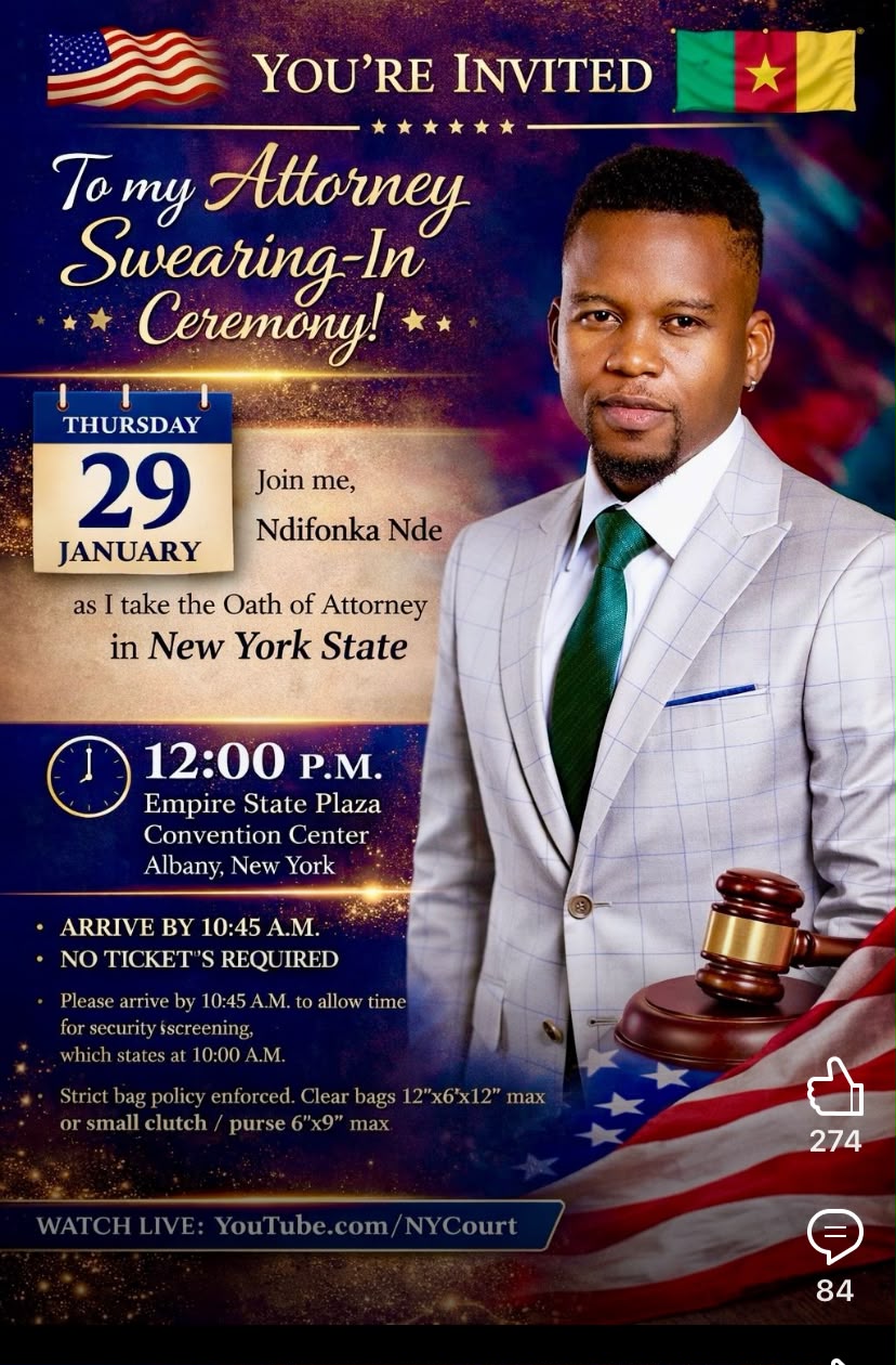 Cameroonian Music Entrepreneur Wax Dey Opens Law Firm in Maryland