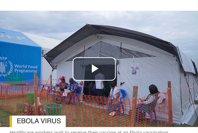 DR Congo Begins Ebola Vaccination for Frontline Workers