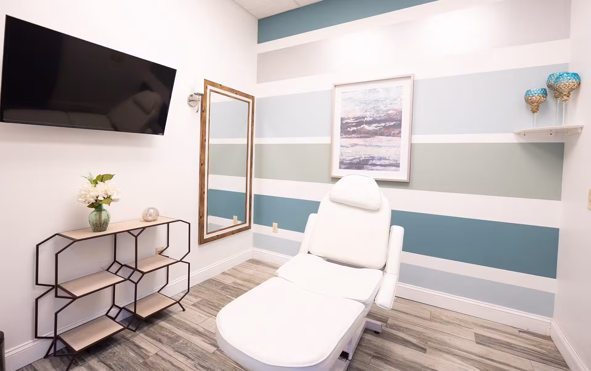 Medical spa examination room