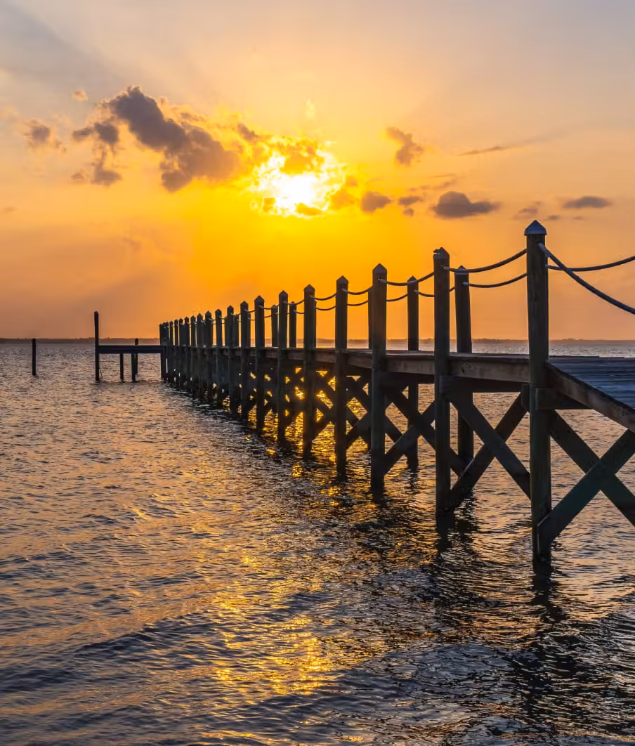 dock on the ocean