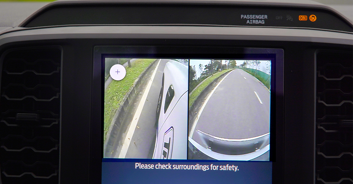 Camera 3 mắt cho Ford (ghép hình) chính hãng tại KD Auto