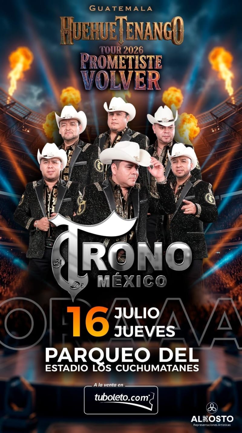 Trono de México — Huehuetenango, Guatemala, 16 de julio 2026