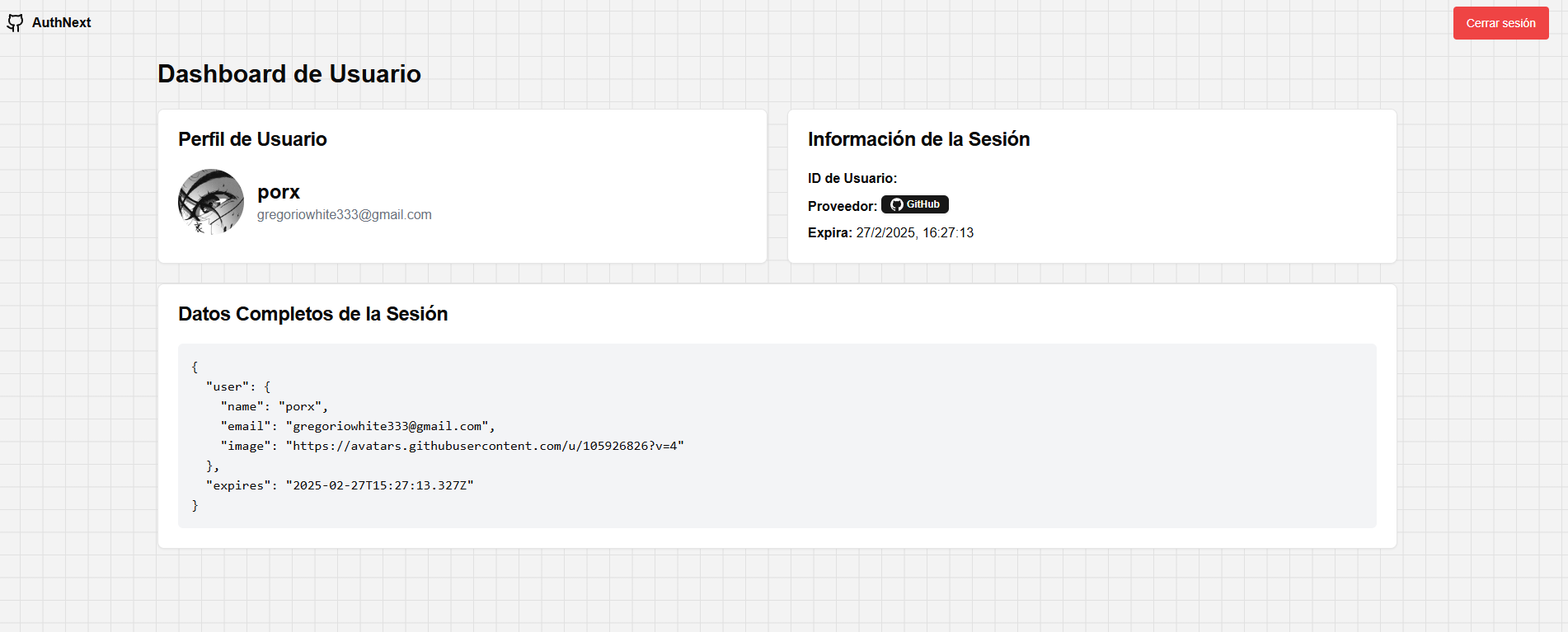 Next.js Login