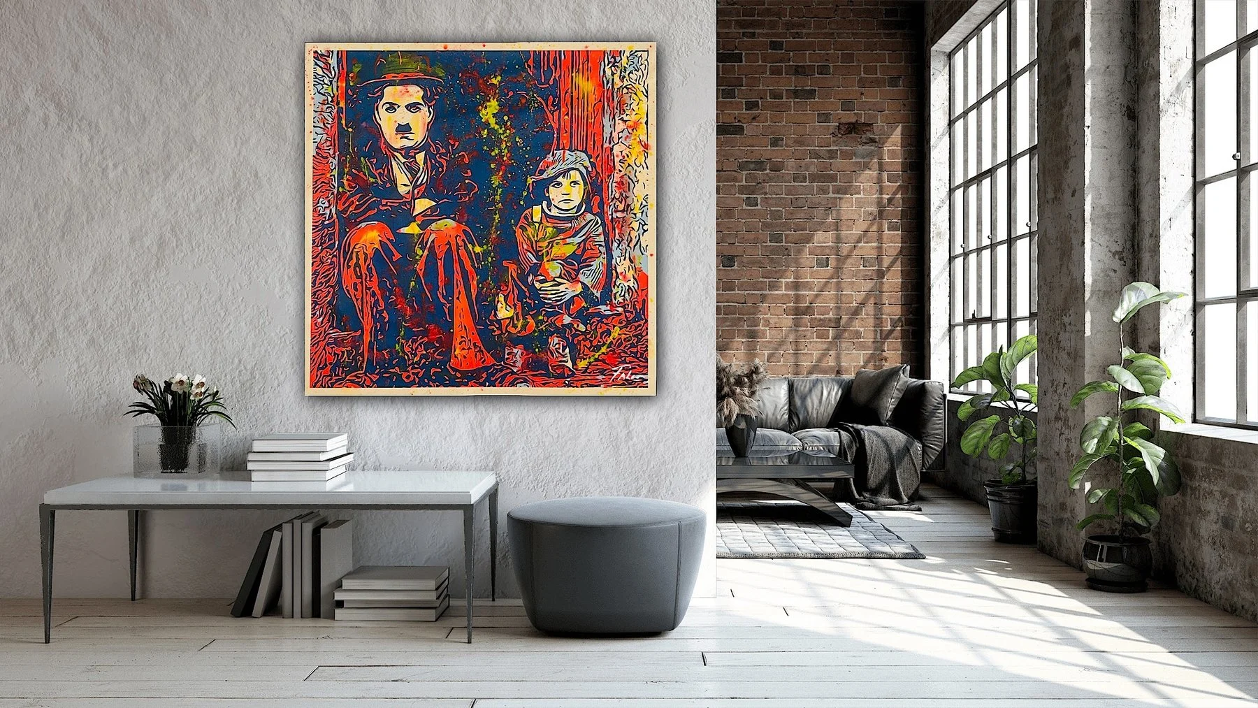 The Kid- Chaplin and the Boy view 4