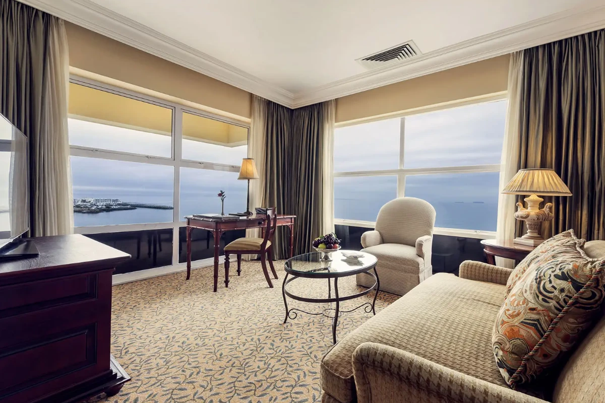 Table Bay Hotel Bedroom Lounge Sea View