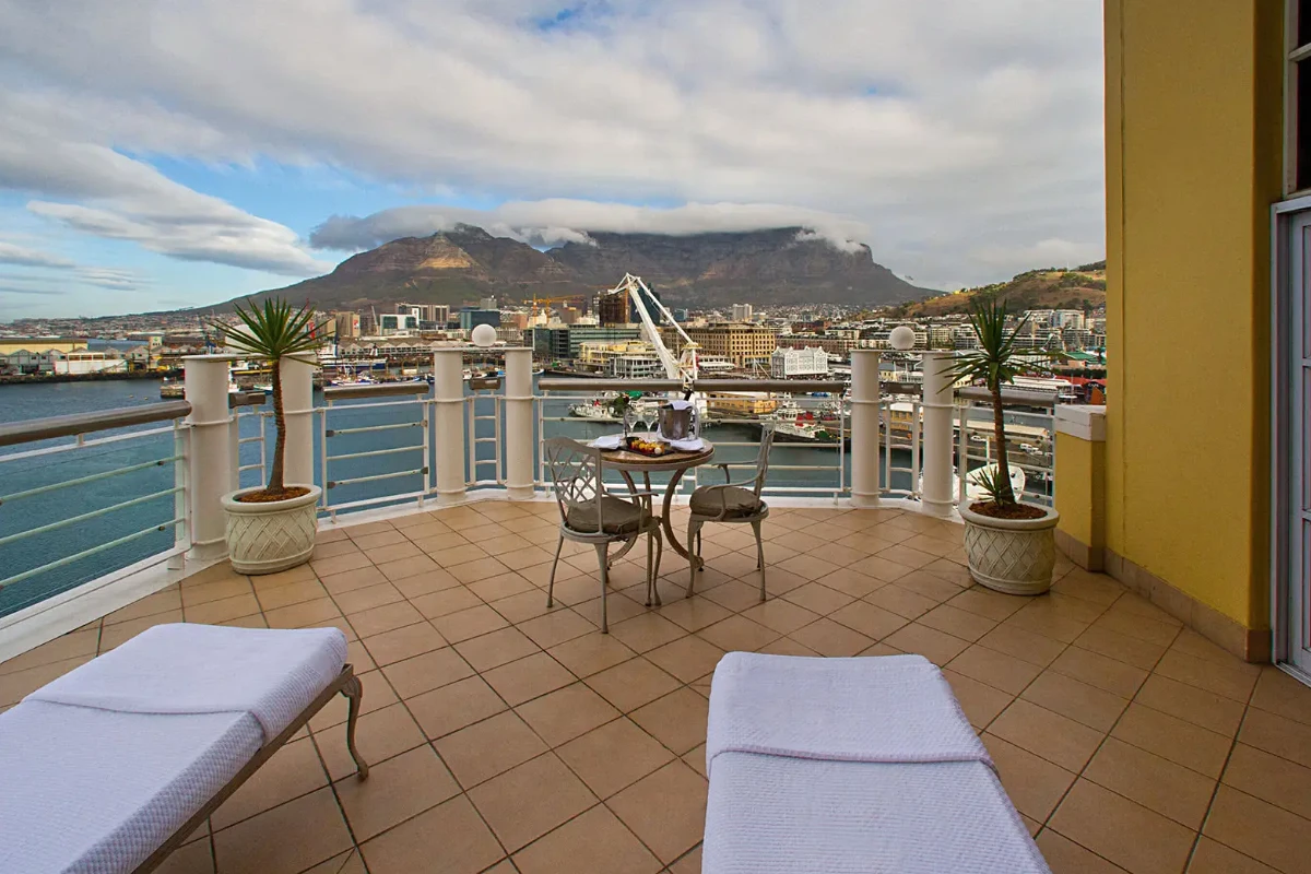 Table Bay Hotel Balcony