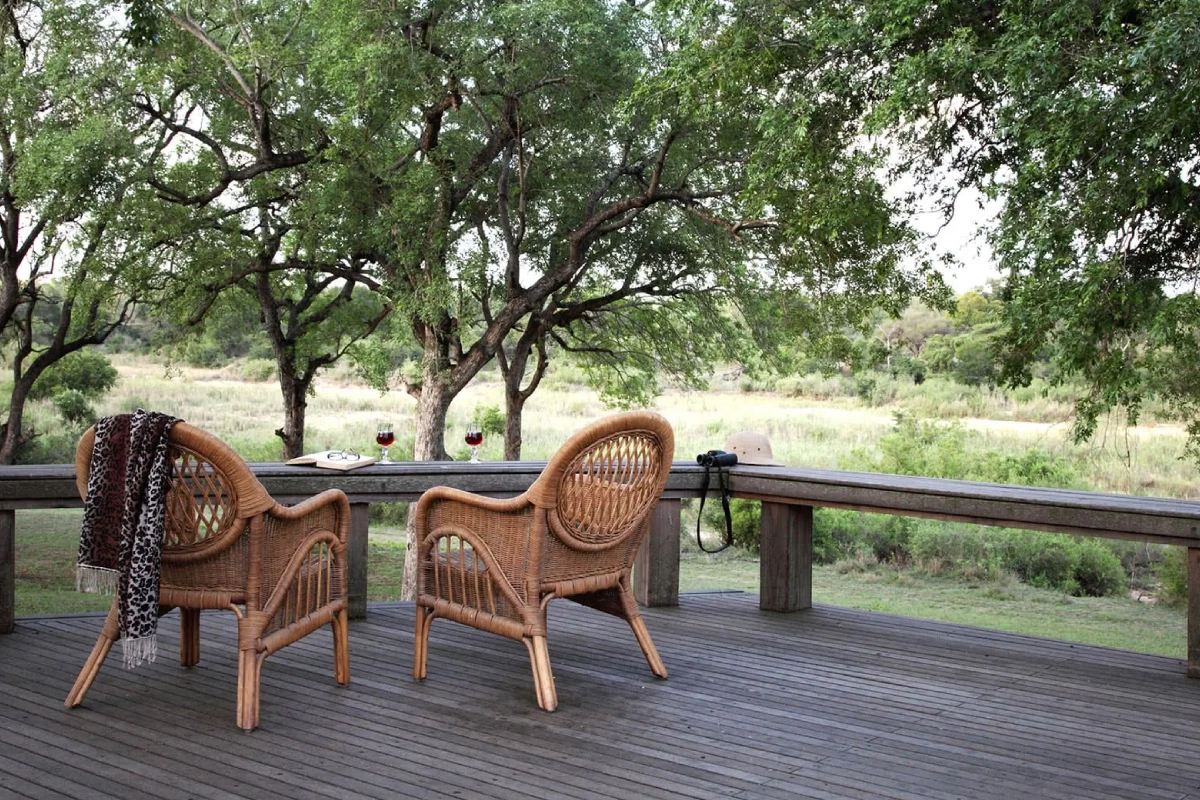 MalaMala Main Camp Deck
