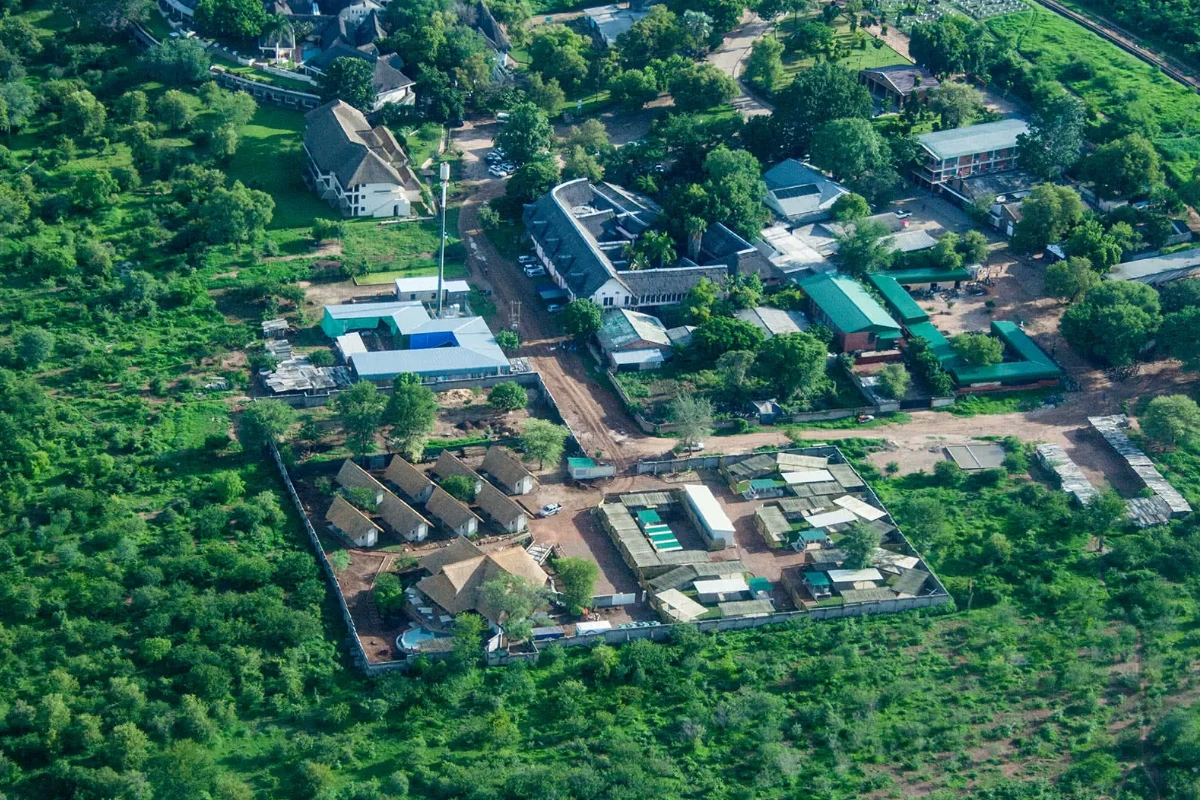 Explorers Village Camp Aerial