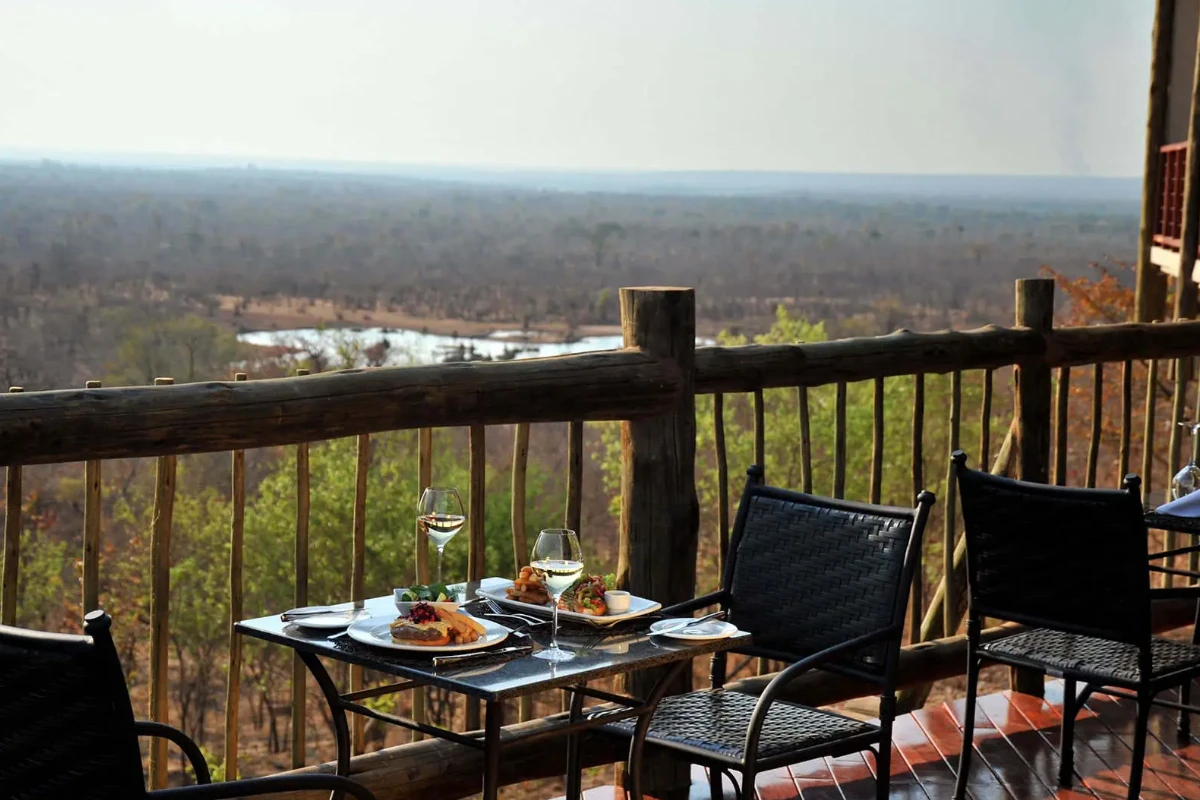 Victoria Falls Safari Deck Lunch