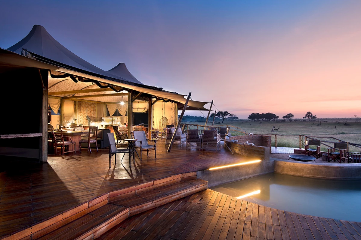 Somalisa Camp Outdoor Guest Area