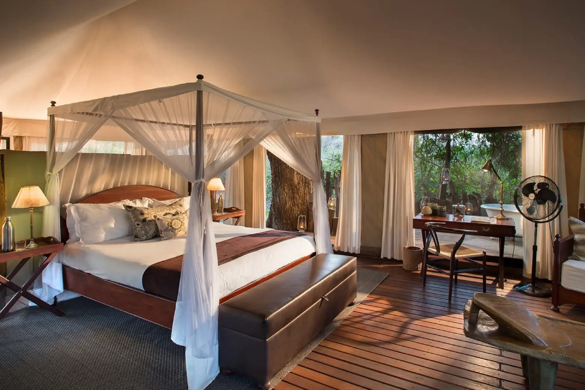 Kanga Camp Bedroom