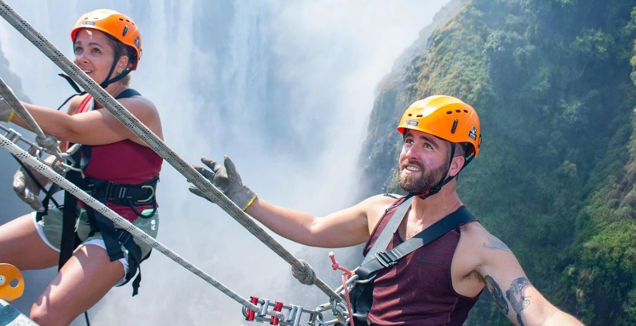 Abseil Victoria Falls