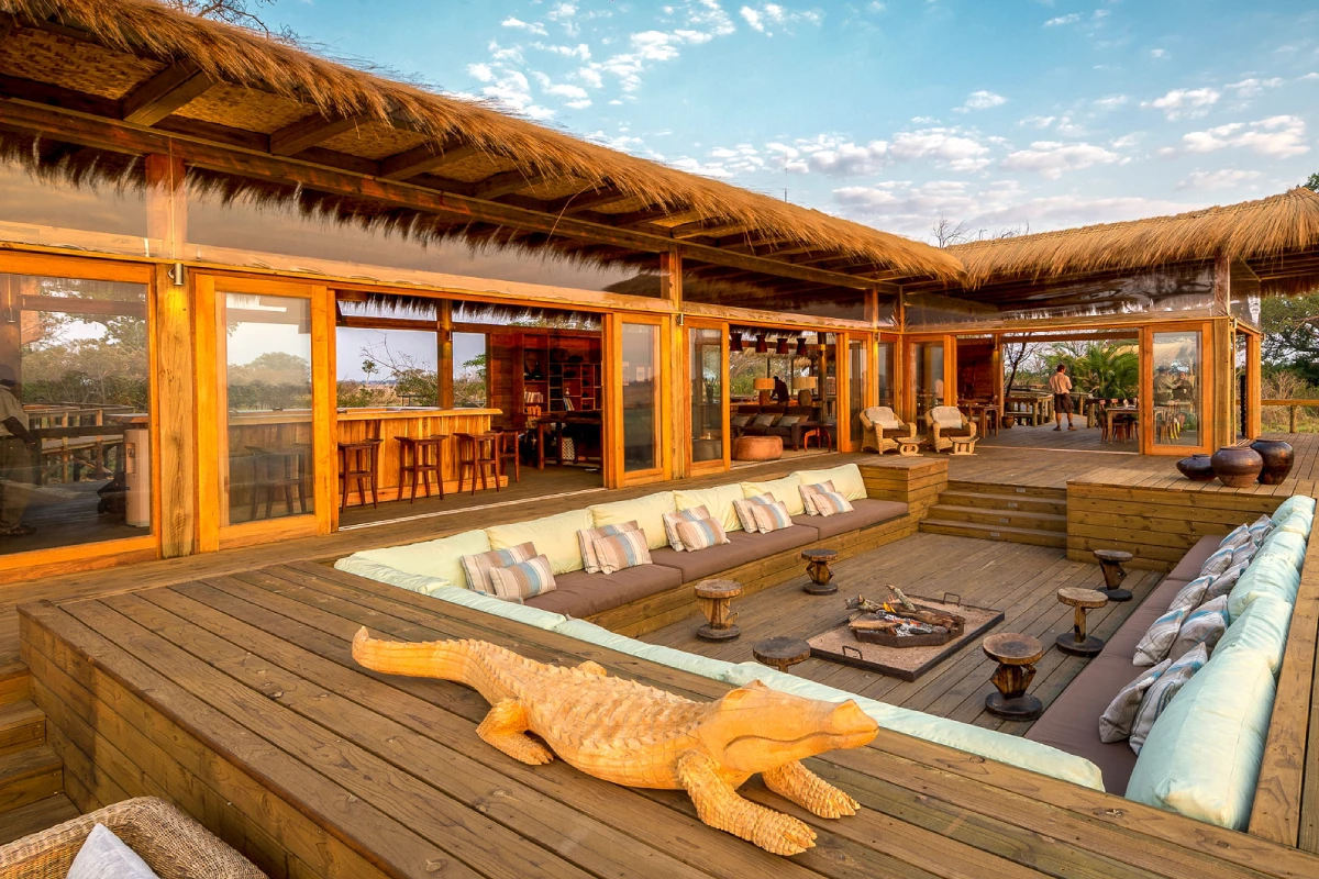 Shumba Camp Couch Deck