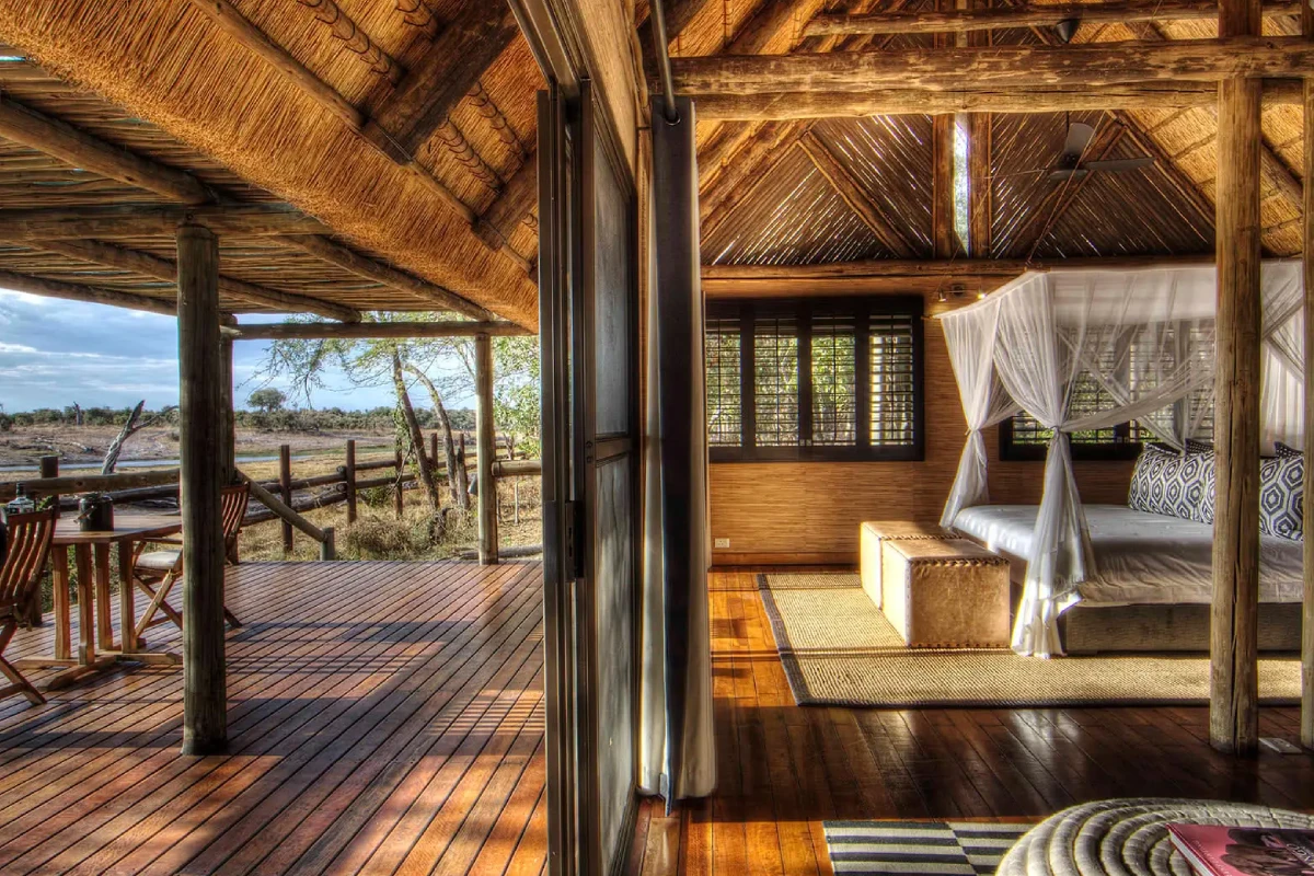 Savute Safari Lodge Room Deck