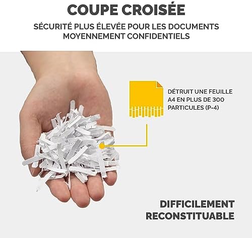 Vue 4 de Fellowes Destructeur De Documents