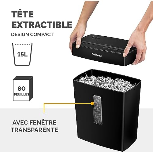 Vue 5 de Fellowes Destructeur De Documents