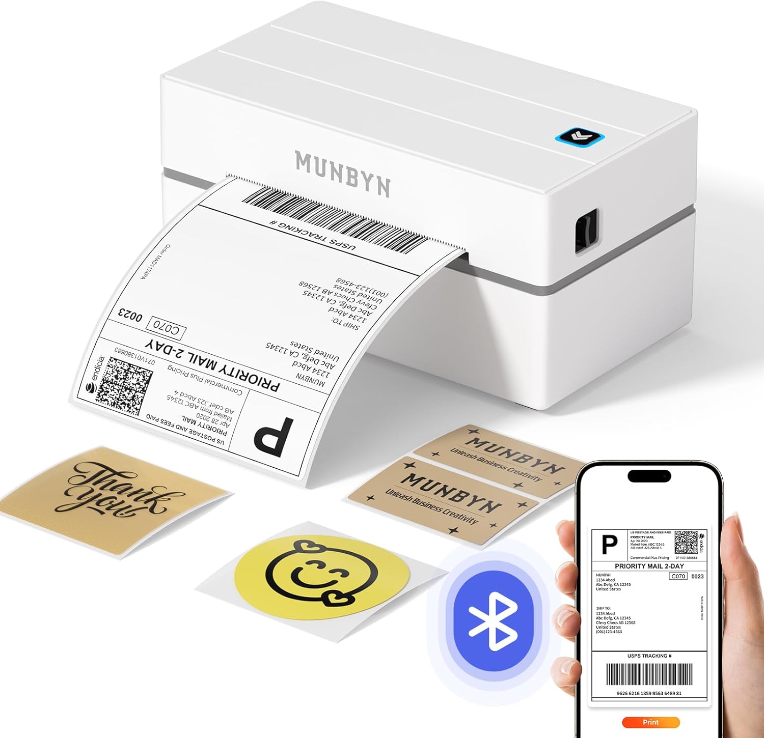 Munbyn Imprimante Detiquettes Dexpedition