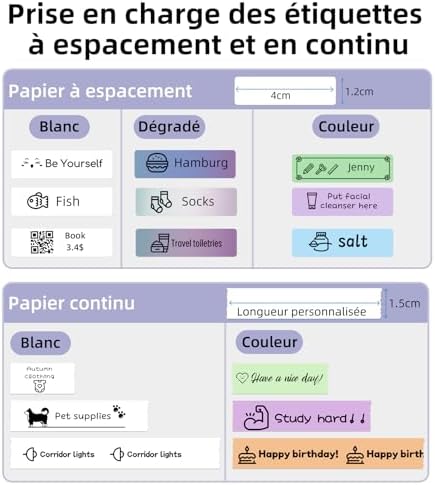 Vue 6 de Orgsta Etiqueteuse Bluetooth