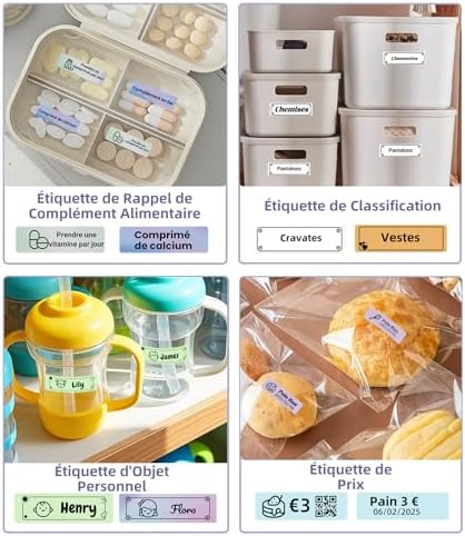 Vue 7 de Orgsta Etiqueteuse Bluetooth