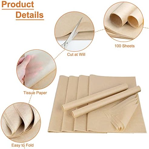 Vue 3 de Feuilles Papier De Soie