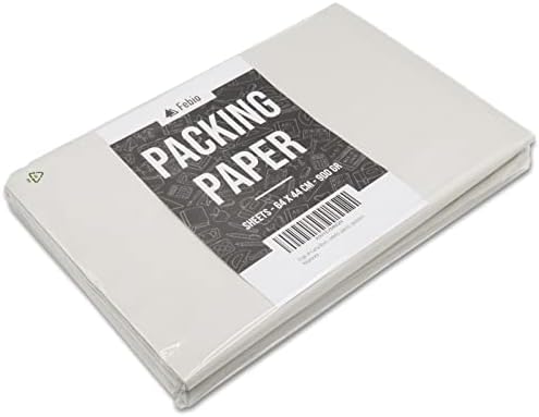 Vue 6 de Papier Emballage Demenagement Blanc