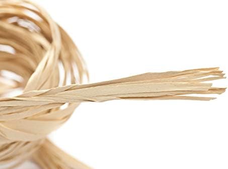 Vue 3 de La Cordeline Raphia Naturel