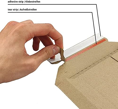 Vue 3 de Netuno Enveloppes Dexpedition Marron