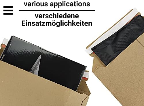 Vue 4 de Netuno Enveloppes Dexpedition Marron