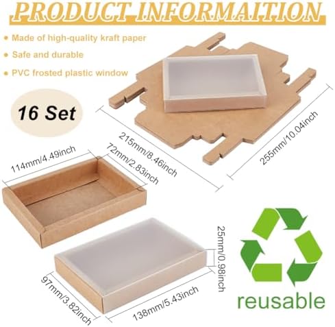 Vue 2 de Benecreat Pcs Boite