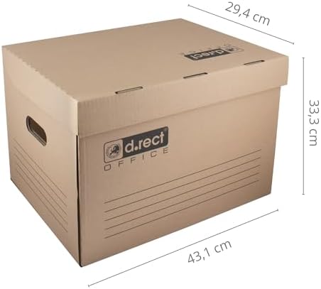 Vue 3 de Drect Boite Archives Carton