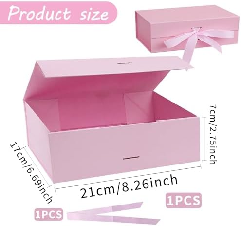 Vue 2 de Boite Cadeau Avec Bowknot