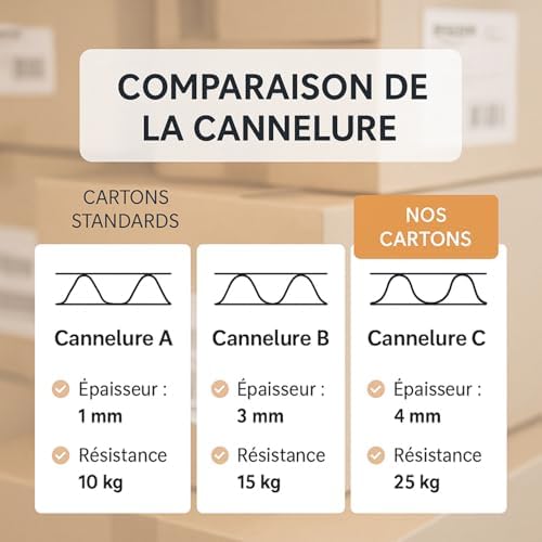 Vue 4 de Lot Cartons De Demenagement