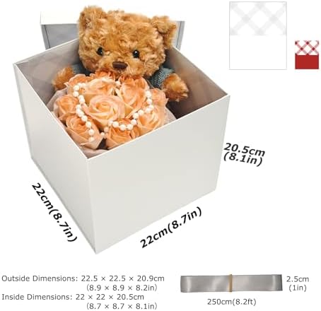 Vue 2 de Tekhoho Boite Cadeau Blanc