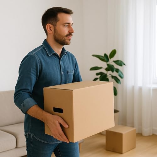 Vue 5 de Lot Cartons De Demenagement