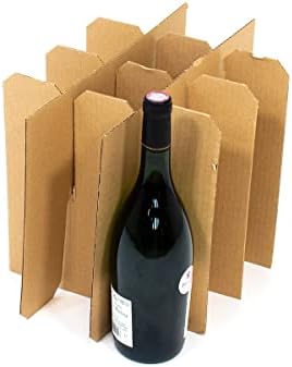 Vue 2 de Carton Demenagement Bouteilles