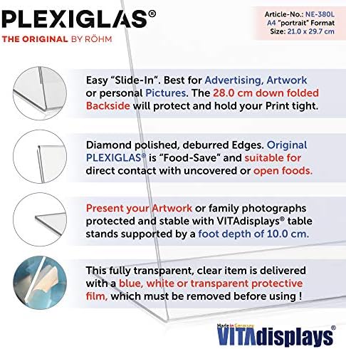 Vue 4 de Presentoir De Table Din