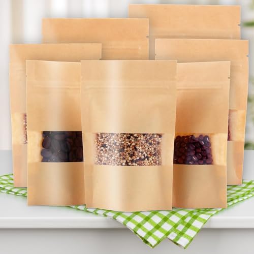 Vue 5 de Pieces Sachet Kraft Xcm