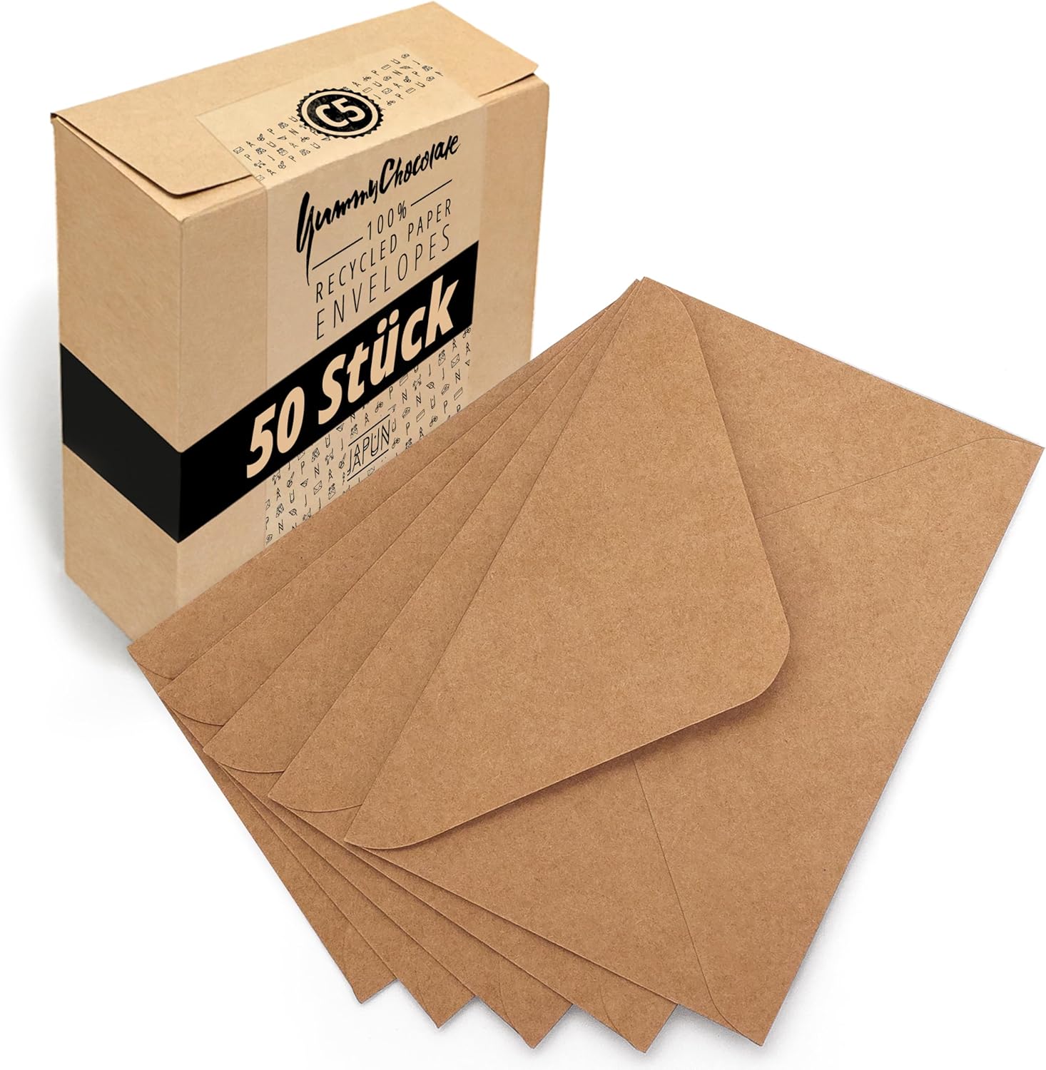 Japun Enveloppes Pieces En