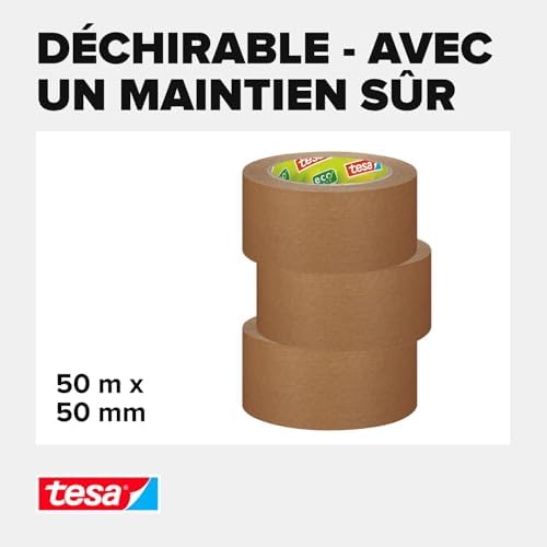 Vue 3 de Tesapack Papier Standard Ruban