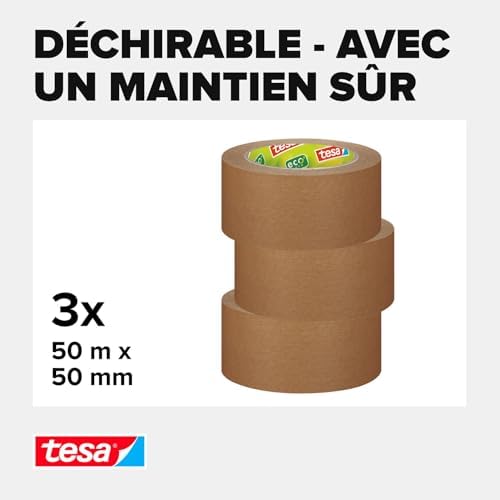 Vue 3 de Tesa Ruban Adhesif Papier