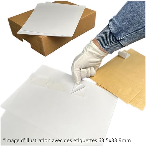 Vue 6 de Feuilles Papier Adhesif