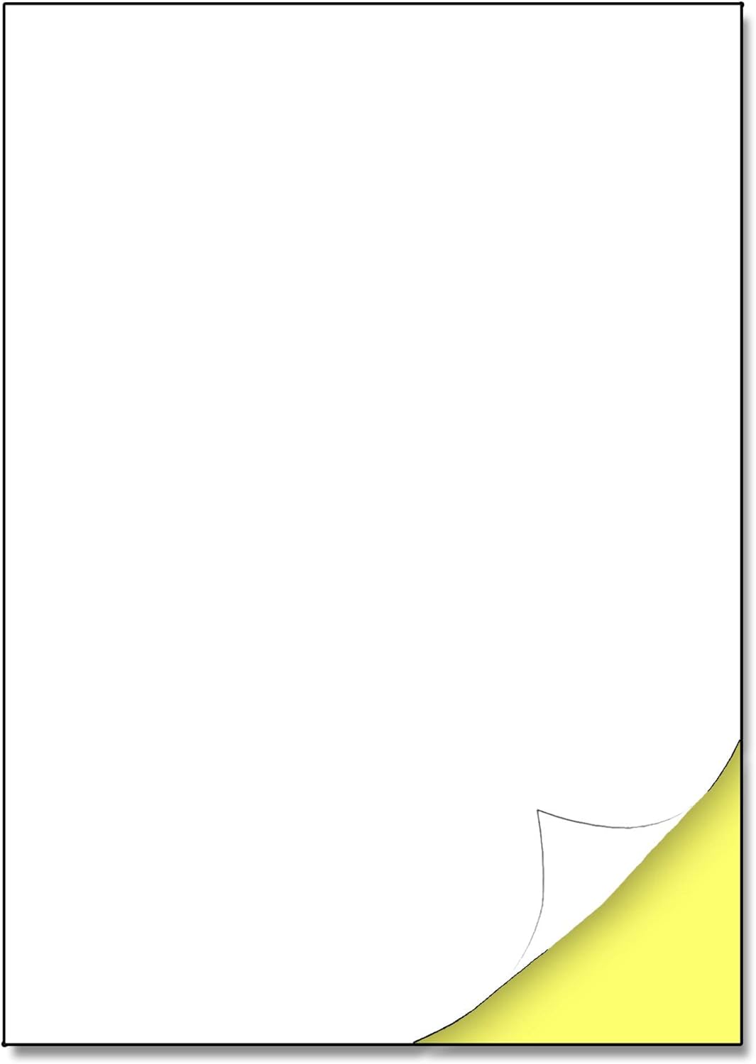 Feuilles Papier Autocollant Imprimante