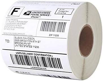 Vue 6 de Rouleau Detiquettes Dadresse Autocollantes