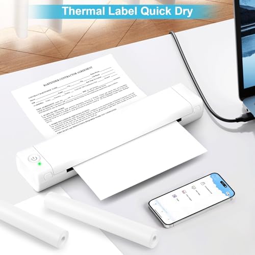 Vue 4 de Rouleaux Papier Thermique