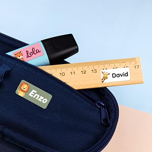 Vue 6 de Melu Kids Etiquettes Autocollantes