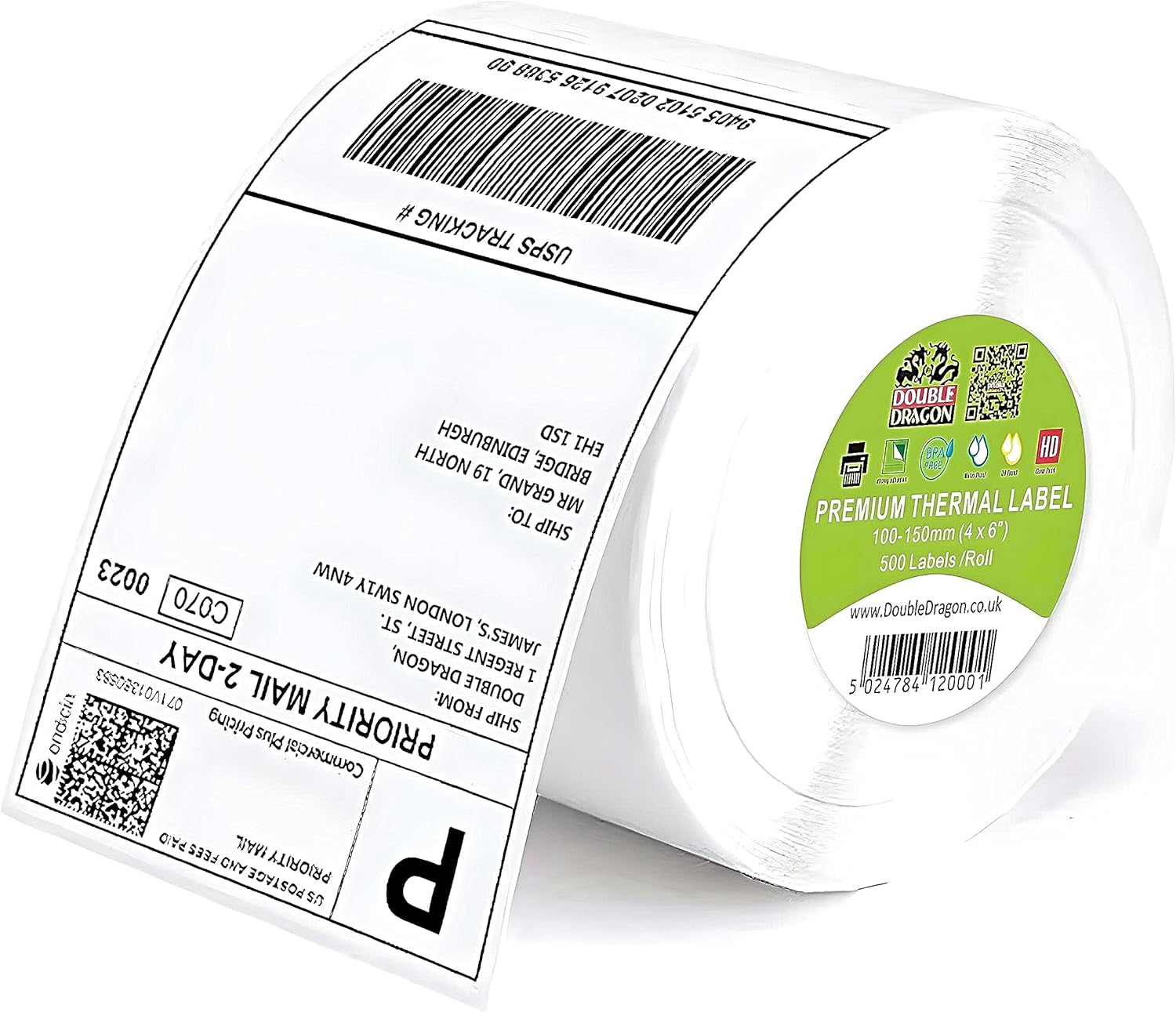 Double Dragon Etiquette Thermique