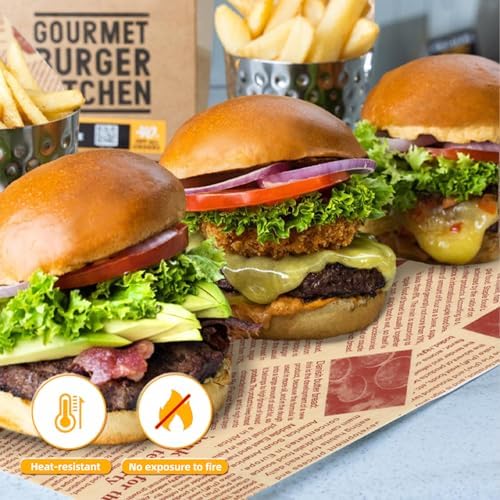 Vue 4 de Pieces Papier Burger