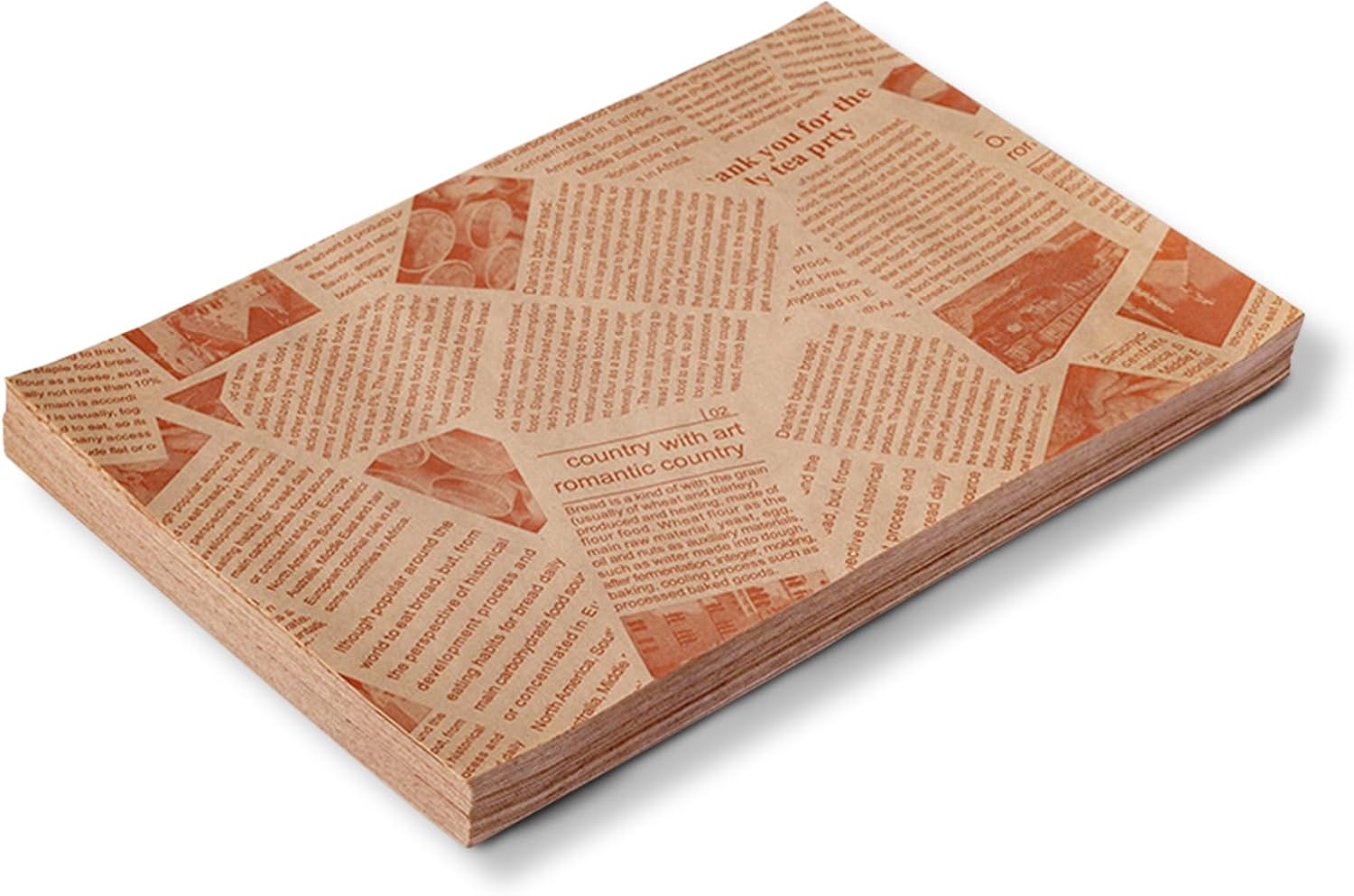 Papier Journal Alimentaire Papier