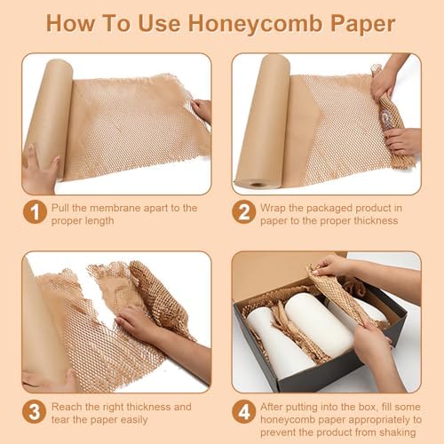 Vue 4 de Emballage En Papier Nid