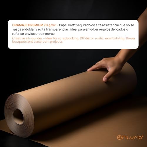 Vue 6 de Ofituria Papier Kraft Brun